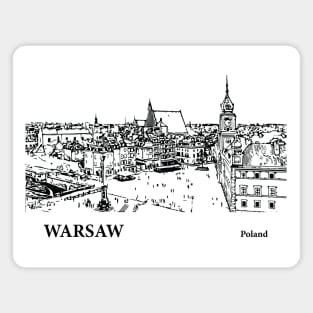 Warsaw - Poland Magnet